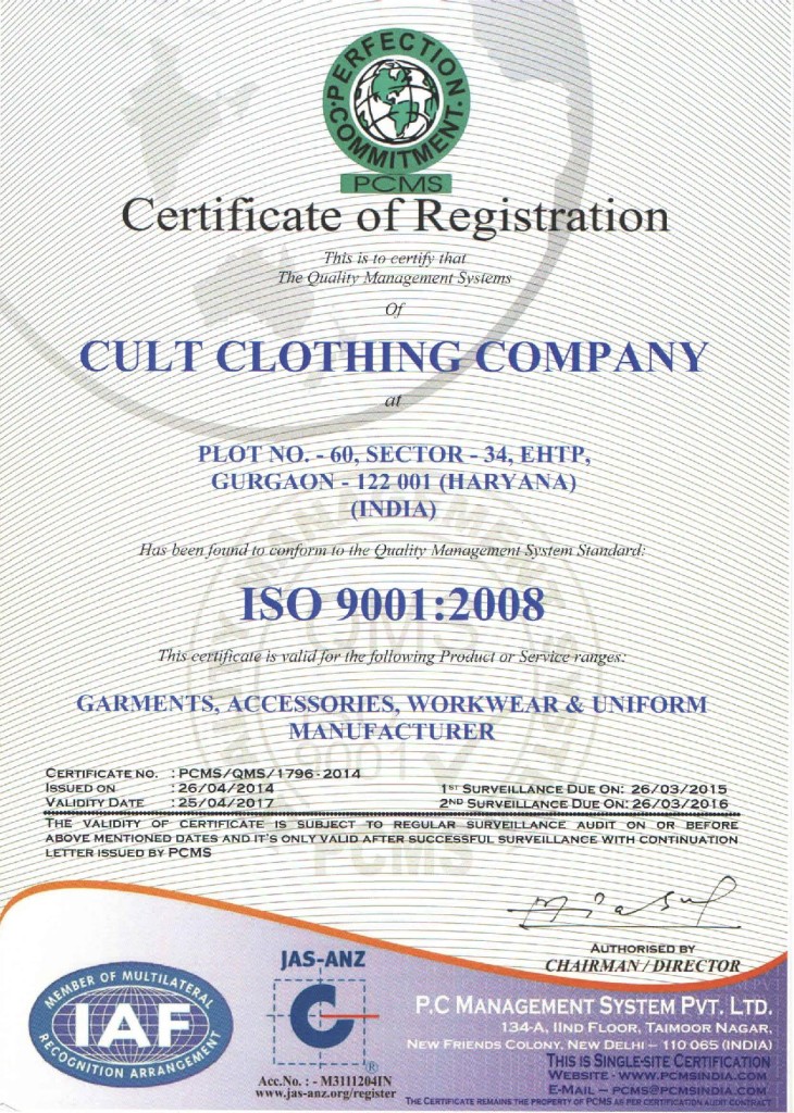 ISO Certificate - 8th June 2015-page-001